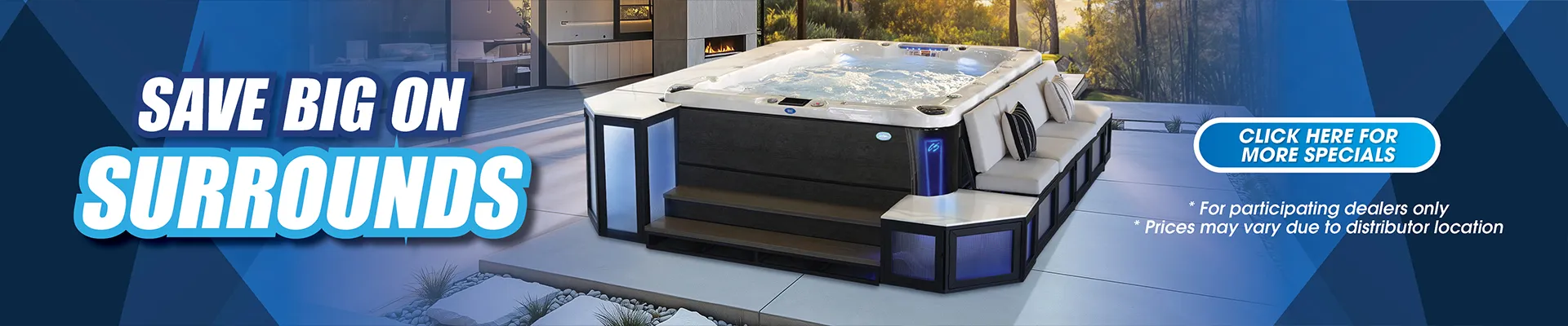 Calspas hot tub being used in a family setting - Moore