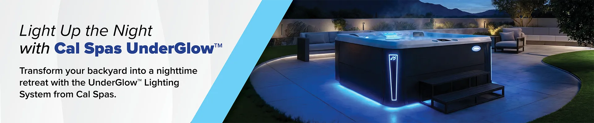 Calspas hot tub being used in a family setting - Moore