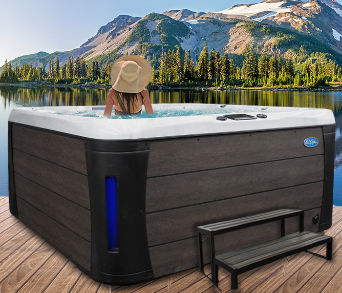 Calspas hot tub being used in a family setting - hot tubs spas for sale Moore
